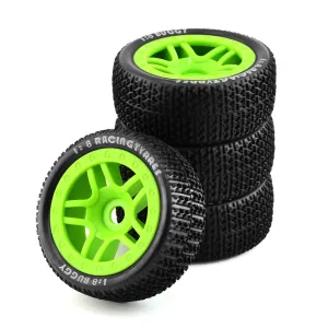 4PCS Off Road Tires Wheel 17mm Hex Hubs for 1/8 RC Racing Car ARRMA Maxx Sledge HPI HSP Kyosho ZD RC Car Parts
