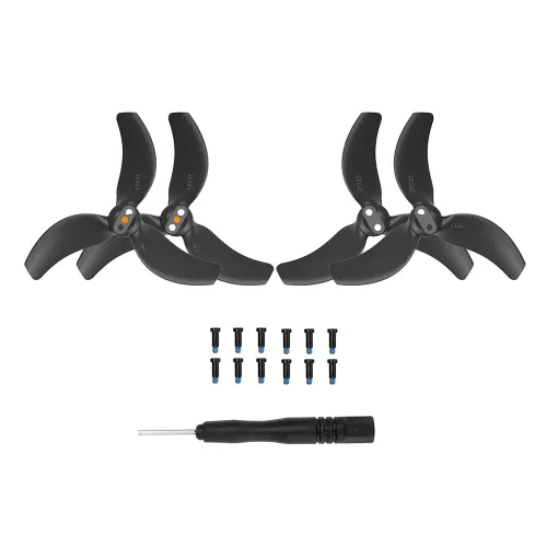 6 Pairs 3032S 3032 3x3.2 3 Inch 3-Blad Propeller Props with Screws Screwdriver for DJI Avata 2