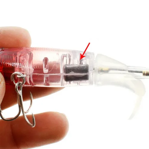 1Pcs Glory Day Fishing Fishing Lures For Bass, Whopper Lures Kit With Floating Rotating Tail For Freshwater Saltwater