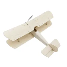 Dancing Wings Hobby K6 Sopwith Pup 378mm Wingspan Balsa Wood Micro RC Airplane Warbird Biplane KIT/ KIT+Power Combo