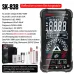 SK-83A/B Smart Multimeter 600V 10A 6000 Counts Auto Range NCV Backlit LCD Rechargeable Battery Capacitance Temperature Measurement