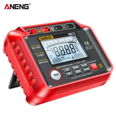 ANENG MH12 Insulation Earth Resistance Tester Digital Meter AC DC Ammeter Transistor Tester LCD Megohmmeter Meter Voltmeter Detect