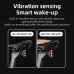 ROCKBROSmart Vibration Brake Sensor Bike Taillight 460mAh Battery 5 Light Modes Type-Rechargeable IP64 Waterproof Wear-resistant Bicycle Rear Light for Night Cycling