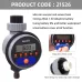 Aqualin Automatic LCD Display Watering Timer Electronic Home Garden Ball Valve Water Timer For Garden Irrigation Controller 21026/21026A/21526