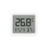 2Pcs XIAOMI 3 Mijia Smart Temperature Humidity Sensor Mini 0C-60C Range Bluetooth 5.0 High Precision Compact Hygrometer with LCD Display and Wall Sticker