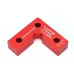 ENJOYWOOD 4 Set Mini Woodworking Right Angle Positioning Clamp 90 Degree Precision Clamping Square Carpenter Square