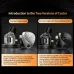 KZ Castor Wired Earphone Tuning Adjustable Dual Drivers IEM HiFi Sound Deep Bass 3.5mm Wired In-ear Earphone Headphone
