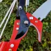2-in-1 Hand-operated Pruning Saw and High Branch Cutter SK5 Alloy Steel Telescopic Double Pulley Teflon Coated Blade 2cm Cutting Diameter