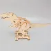Wooden Jigsaw Puzzle Tyrannosaurus Model Assembly Kit DIY Children's Science Experiment Education Puzzle Toy Student Technology Small Production