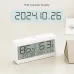 Magnetic Suction LED Simple Clock Back Light Desktop Clock Temperature And Humidity Alarm Clock Decorative Ornaments Silent Small Alarm Clock