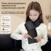 TENGOO USB Heated Scarf Graphene Heating Element Smart Winter Scarf Adjustable Temperature Lightweight Portable Warm Down Fabric