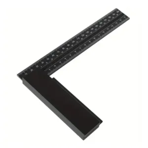 200mm Woodworking Marking Gauge and Aluminum Alloy T-Square Measurements Ruler Woodworking Measuring Tool