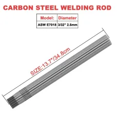 ARC SOUL AWS E7018 Welding Rods Ideal for Medium Grade Carbon Steels Cold Rolled Steels All Position Welding 2.5mm Diameter Packs of 25 40 60 High Quality Welding Performance