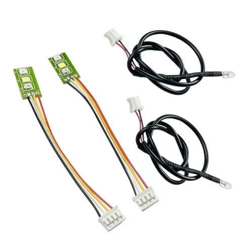 LDR/C LDP06 1/12 Unimog RC Car Spare Turning Signal LED Light Kit L0055 Vehicles Models Parts Accessories