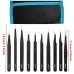 9/10 Pcs Tweezers Set Bag Stainless Steel Anti-Static Precision Tweezers for Electronic Mobile Phone Repair Tools Hand Tools