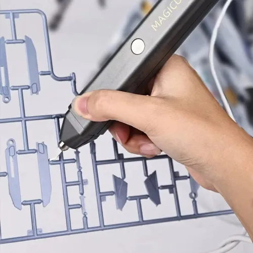 MAGICUTTER MC-01 Handheld Ultrasonic Cutting Knife Electric Push Type Lightweight Design 30W Precision Cutting Tool Carbon Fiber Resin PVC