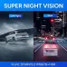 SJCAM M60 Dash Camera Front Rear Dual Lens 4K Ultra Clear Night Shooting DVR Driving 360 Panoramic Shooting Car Driving Recorder