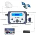 SF-95DR Satellite Finder Digital Signal Meter 950-2150 MHz Built-in Amplifier Backlight Compass Portable Decibel Meter