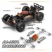 HS HS16-81MAX TORNADO RTR 1/16 2.4G 4WD 52km/h Brushless RC Car Short Course Off-Road Climbing Truck LED Light Metal Differential Gear Shock Absorber Drive Shaft CVD Full Proportional Control Vehicles Models Toys