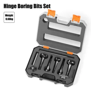 5PCS 7mm Shank Hinge Boring Drill Bit Woodworking Hole Opener 15mm 20mm 25mm 30mm 35mm Cutting Diameter