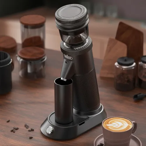 EU Direct HiBREW G5 Electric Coffee Grinder With 48mm Conical Burr 36 Gears Grinding Adjustable for Espresso/Turkish/Pour Over/Mocca/Drip Coffee