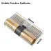 Transparent Locks Cutaway Training Skill Professional Visible Practice Padlock Copper Lock Pick Tools Hardware