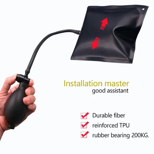 Car Door Window Air Bag Installation Tool Adjustable Positioning Bag Air Cushion Pump Wedges Inflatable Airbag Automotive Alignment Shims Repair Tool