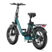 UDIRECT ENGWL20 2.0 Electric Bike 52V 13AH Battery 750W Motor Recommended Top Speed 25KM/H 20 Inch Electric Bicycle 110 KM Mileage Range Max Load 120KG ENGWL20 2.0