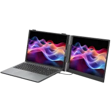 Blackview SCM8/DCM8 15.3 Inch 1200P Dual Screen Monitor 60Hz IPS Type C Portable Computer Monitor Gaming Display Screen for Smartphone Tablet Laptop Game Consoles