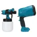 Drillpro 800mL Red/Blue Suction Type Cordless Paint Sprayer Electric Paint Woodworking Spray Gun