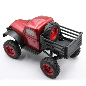 QY3D Simulation Rear Bucket Escape Board Truck Bed Upgrade Parts for FMS FCX24 Power Wagon 1/24 RC Cars Vehicles Models Crawler Accessories