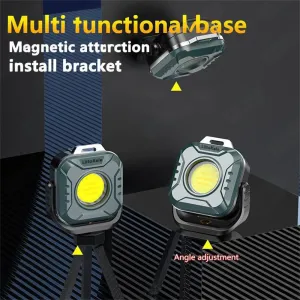 LiitoKala LF-986 Multifuncional Outdoor Camping Mini Portable Magnetic Working Light COB LEBeads 500LM 5.7W Type-Charging Emergency Light