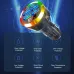 Transparent Car Charger 200W 6 Port USB QC3.0 PD Super Fast Charging Voltage Display LED Light for iOS Galaxy Devices 12V 24V