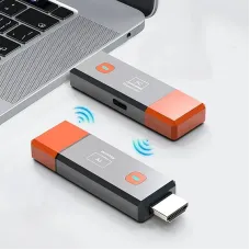 Bakeey 1080P Wireless HD Video Display Dongle Adapter Transmitter and Receiver Extender Kit TV Stick for Camera Laptop to Projector Monitor TV