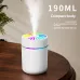 Tevorex Colorful Portable Desk Air Humidifier Ultrasonic Cool Mist Sprayer Home Car Office Mini USB Charging Cordless Aroma Diffuser