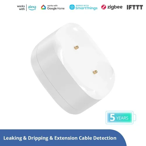 SONOFF SNZB-05P Smart Zigbee3.0 Water Leak Sensor with Detection Cable IP67 Waterproof Smart Scene Linkage Alarms Works with Alexa Google Home