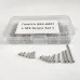 Screws Set Stainless Steel M3 Hexagon Socket Screw Flat Round Head For 1/10 TAMIYA BBX BB01 RC Car Parts