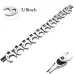 10PCS 3/8Inch Drive Crowfoot Wrench 10 To 22mm Metric SAE Imperial Chrome Plated Foot Open End Spanner