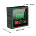 CZDang Digital Display Inclinometer Four-sided magnet Angle Finder Bevel Gauge Protractor with 1.8"FSTN Screen Rechargeable Battery Four-Sided Magnets Type-C Charging