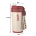 IPRee 450ml Ceramic Coffee Mug Temperature Display Thermos Cup 316 Stainless Steel Water Cup Portable Heat Preservation