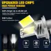 General Liang H4/H7/H11/9005/9006 6500K 2PCS Car LED Headlights Front Fog Lamp Modified Mini Integrated Plug-In Lamp