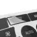Dash Climate Control Car Stereo Panel Button Repair Decal Kit For BMW 5 Series 09-15
