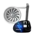 NIKOLATOY New Desktop Aircraft Engine Turbo Fan JetFan Equipped with Wireless Charging and Humidifier Ornaments Decorations Collection Science Discovery Toys
