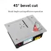 96W 24V Mini Multifunctional Table Saw Electric Desktop Saw with 7 Speed Adjustable 63mm Blade Woodworking Bench Lathe Cutter Machine DIY Cutting Tool