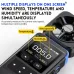 FNIRSI FAM-02 Handheld Anemometer High Precision Wind Speed Temperature Humidity Measurement Portable Weather Meter LCD Display