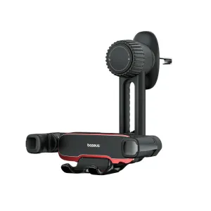 Baseus BS-CM040 Horizontal Car Phone Holder Metal Gravity Car Air Vent Cellphone Stand 360 Universal Rotation Ball for 4.7inch-6.5inch Mobile Phone