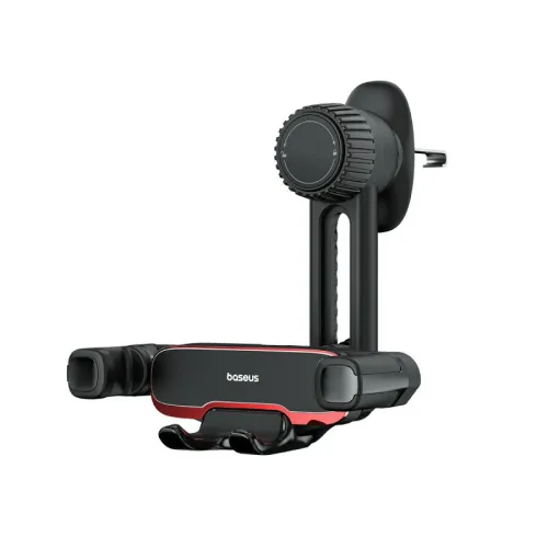 Baseus BS-CM040 Horizontal Car Phone Holder Metal Gravity Car Air Vent Cellphone Stand 360 Universal Rotation Ball for 4.7inch-6.5inch Mobile Phone
