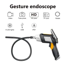 2 Megapixels 1080P HD Industrial Endoscope with 4.3 inch Screen Automotive Repair Vehicle Inspection Tool