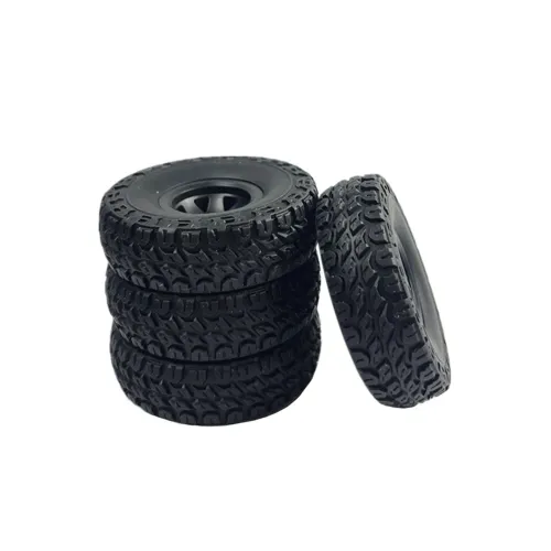 4PCS LDRC 18499 1/18 Rock Crawler RC Car Original Parts Tires Wheels Vehicles Models Spare Accessories