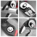 Multifunctional Fish Nose Pliers Double Axis Design 80mm Opening Chromium Vanadium Steel Wire Cutter Ergonomic Handle 215mm Length TPR Plastic